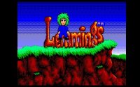 Lemmings for Master System Startup Screen